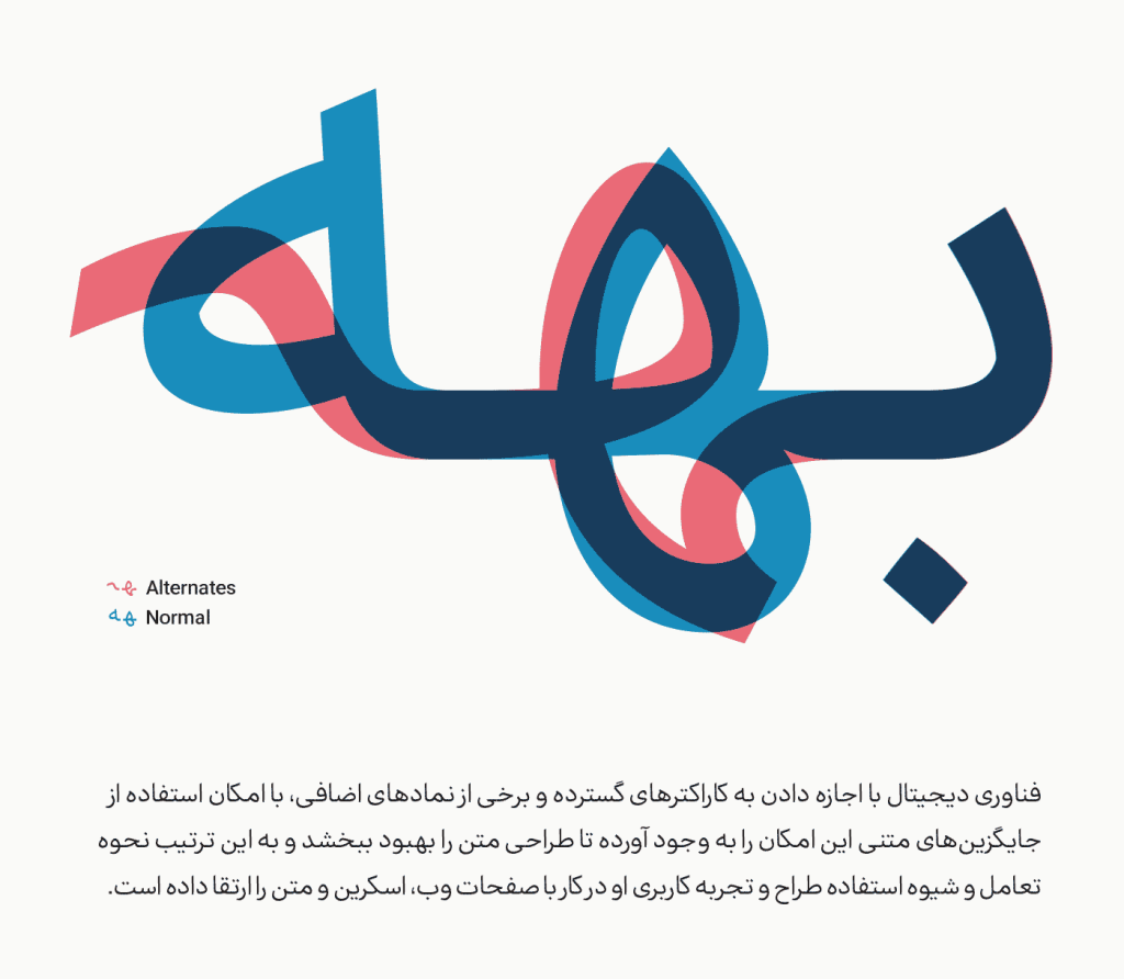 Tajrid-12 فونت تجرید