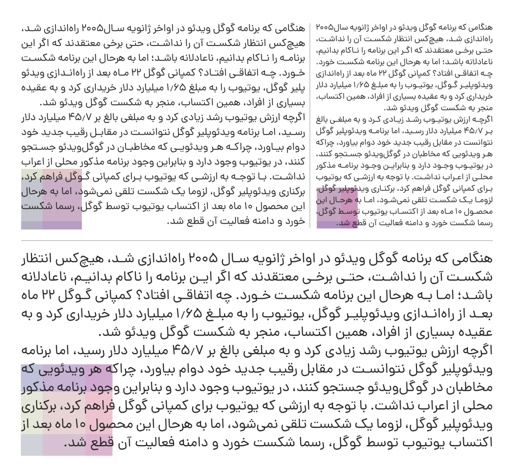 paragraph-22-1 فونت دانا