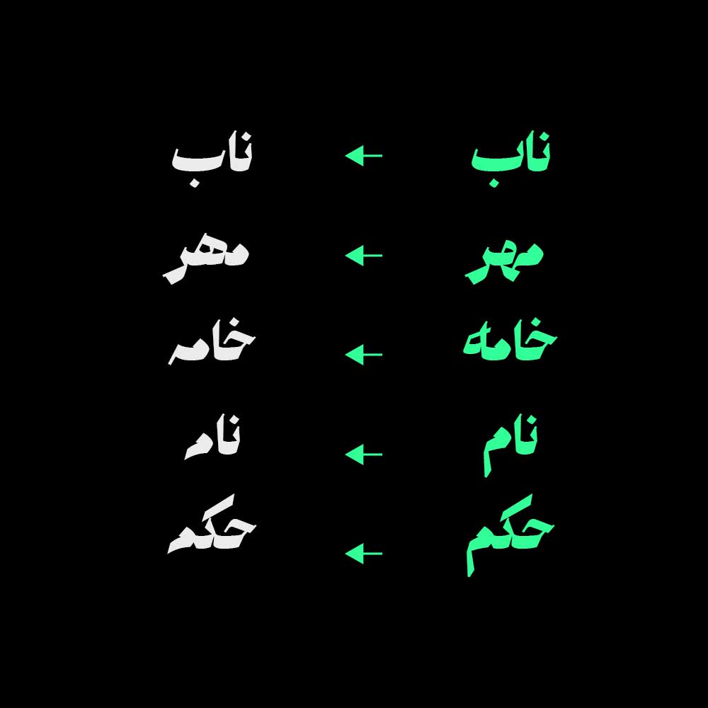 MALEK21ioZ9Nf فونت ملک